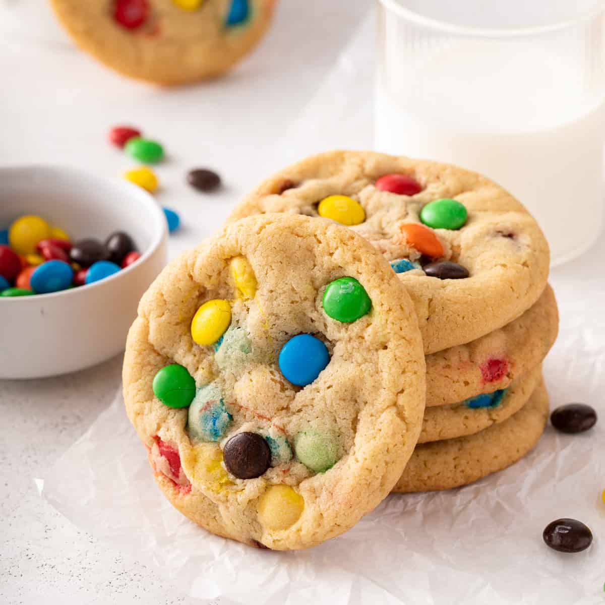 M&M Candy Cookies