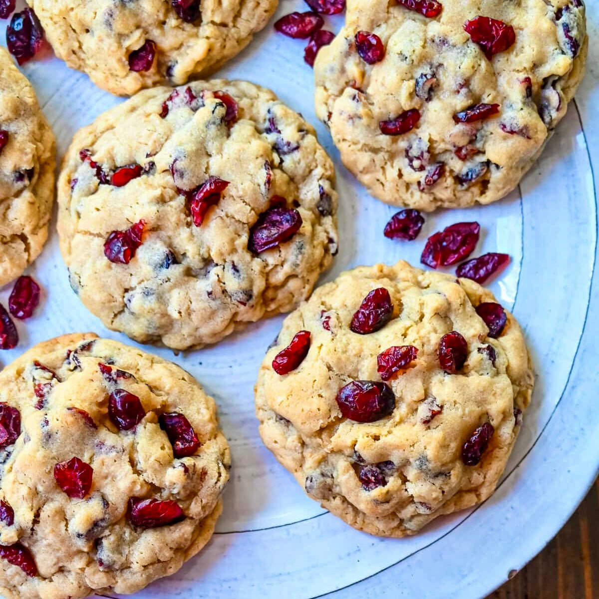 Oatmeal Cranberry Orange Cookies