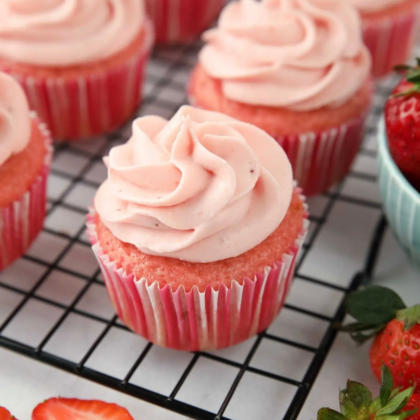 Strawberry Cupcakes
