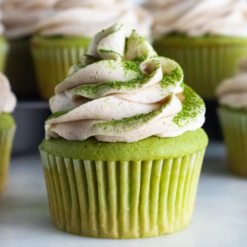 Matcha Green Tea Cupcakes